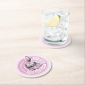 Penny Blossom Info Graphic Ronde Kartonnen Onderzetter (Insitu)