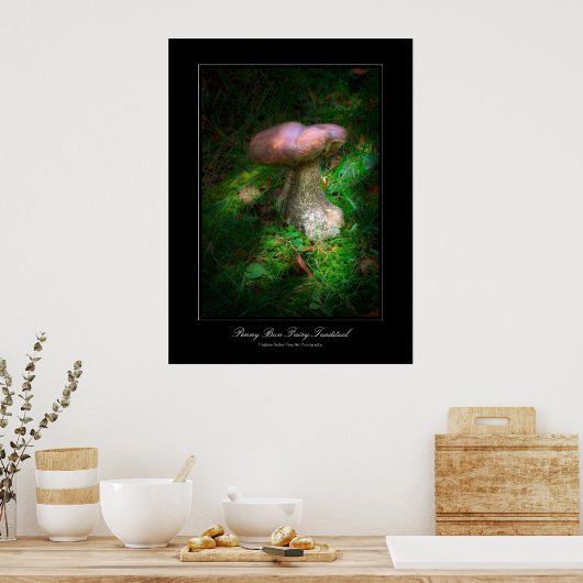Penny Bun Fairy Toadstool galerie poster (Cuisine)