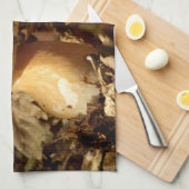 Penny Bun Mushroom Tea Towel Theedoek (Quarter Fold)