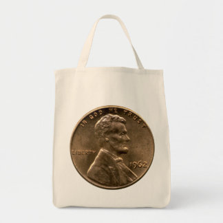 Penny Cent Canvas tas $$