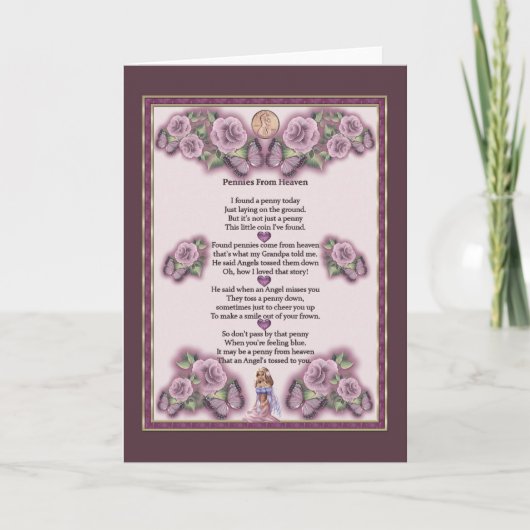 Penny des cartes de voeux de ciel (Devant)