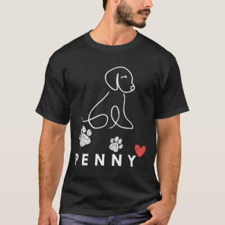 Penny Dog Nasoregeringsagentschap Plregering T-shirt