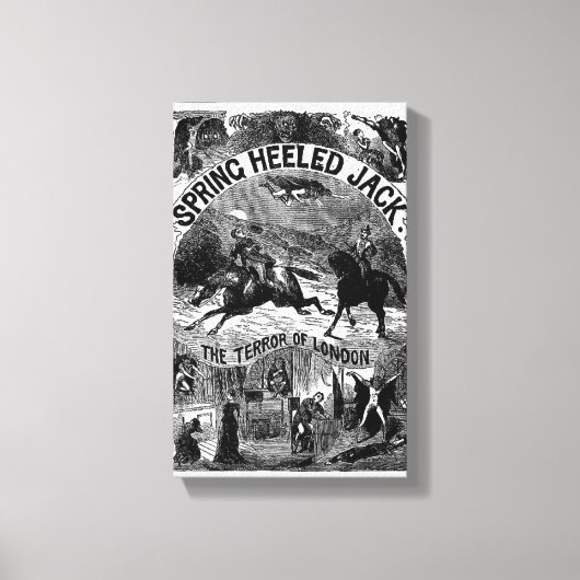 Penny Dreadful - Spring-hakken Jack Wrapped Canvas Afdruk (Voorkant)