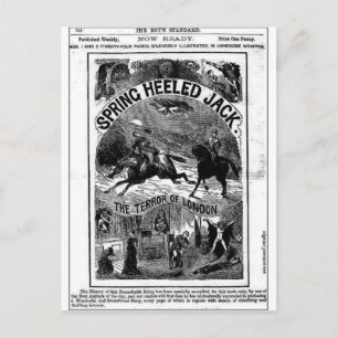 penny dreadful - spring-heeled jack briefkaart