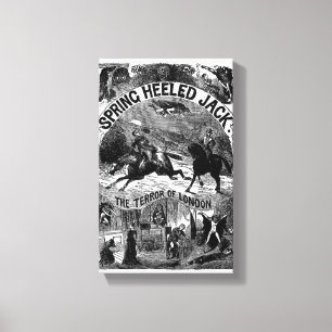 Penny Dreadful - Spring-heled Jack Wrapped Canvas Afdruk