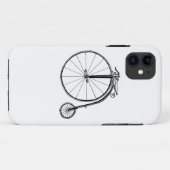 Penny Farthing Fietsillustratie Case-Mate iPhone Case (Achterkant (horizontaal))