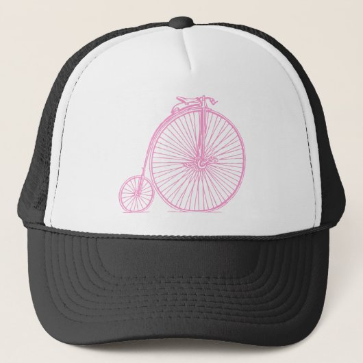 Penny Farthing - Roze Trucker Pet (Voorkant)