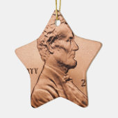 Penny Keramisch Ornament (Links)
