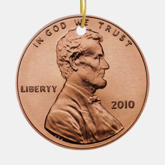 Penny Keramisch Ornament (Voorkant)