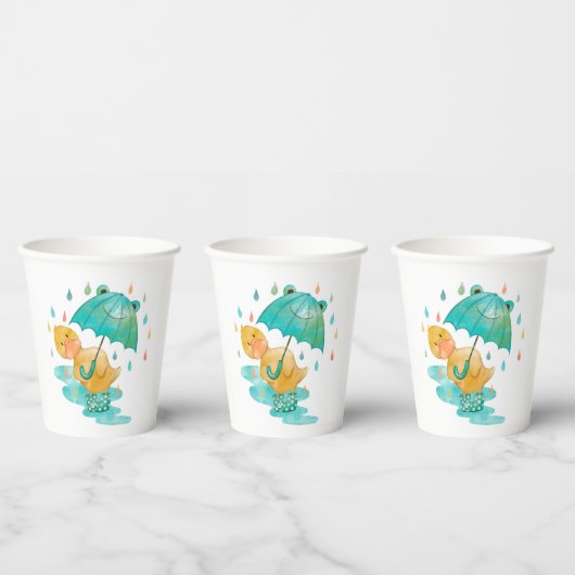 Penny Puddle Duck Papieren Bekers (Multi)