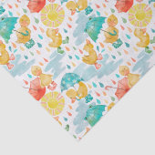 Penny Puddle Duck Tissuepapier (Detail)