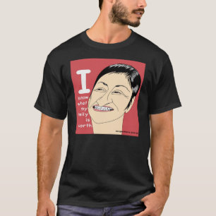 Penny Wong van Bruce Keogh - keoghcartoons T-shirt