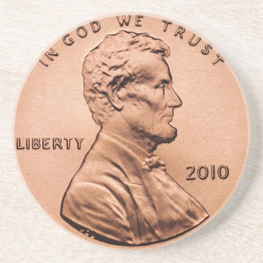 Penny Zandsteen Onderzetter (Voorkant)