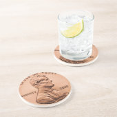 Penny Zandsteen Onderzetter (Zijkant)