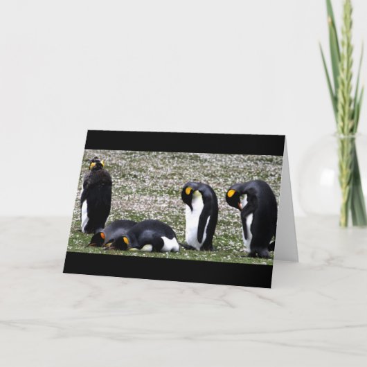 Penquin lundi Carte pour notes (Devant)