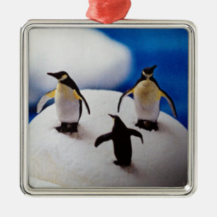 PENQUINS CELEBRATE=CHRISTMAS ORNAMENT