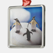 PENQUINS CELEBRATE=CHRISTMAS ORNAMENT (Links)