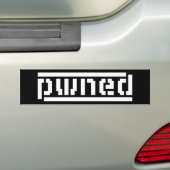 pens bumpersticker (Op auto)