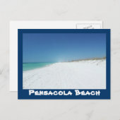 Pensacola Beach Florida Briefkaart (Voorkant / Achterkant)
