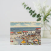 Pensacola Beach, Florida, Golf van Mexico Briefkaart (Staand voorkant)