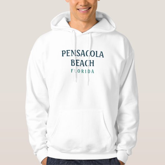 Pensacola Beach Florida Sweat - shirt à capuche (Devant)