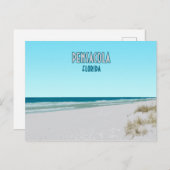 Pensacola Beach Panhandle Florida Briefkaart (Voorkant / Achterkant)