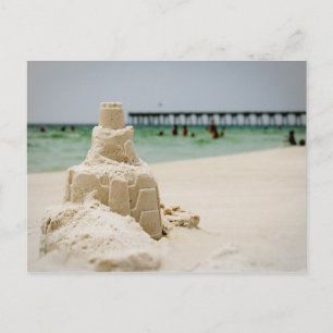 Pensacola Beach Sandcastle Briefkaart