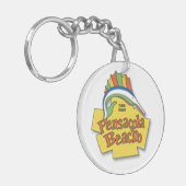 Pensacola Beach Sleutelhanger (Voorkant Links)