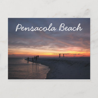 Pensacola Beach Sunset Briefkaart