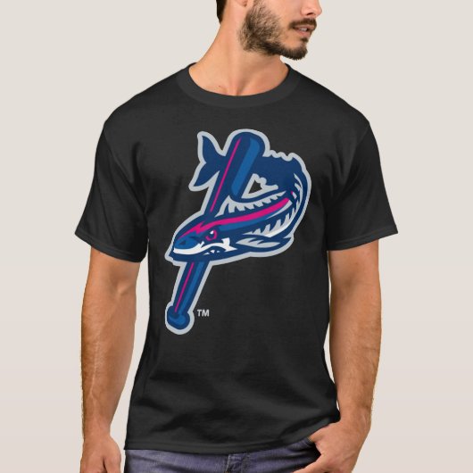 Pensacola Blue Wahoos  T-Shirt (Voorkant)