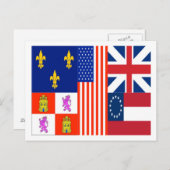 Pensacola Flag Briefkaart (Voorkant / Achterkant)