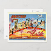 Pensacola Florida Briefkaart (Voorkant / Achterkant)