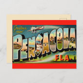 Pensacola Florida  Briefkaart (Voorkant / Achterkant)