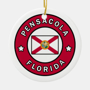 Pensacola Florida Keramisch Ornament