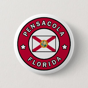 Pensacola Florida Ronde Button 5,7 Cm