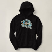 Pensacola Ice Pilots Retro Defunct Ice Hockey Esse Hoodie (Design voorkant)