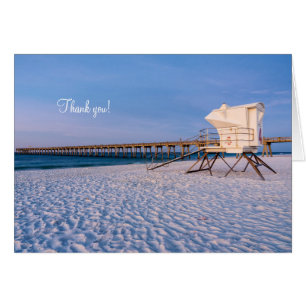 Pensacola Matin Lifeguard Stand & Pier Merci