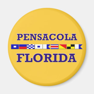 Pensacola Nautical Flag Magnet Magneet