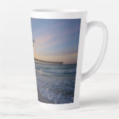 Pensacola Pier Côté Sunrise Latte Mug (Droite)