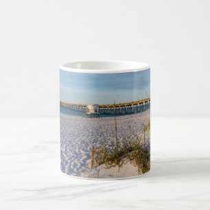 Pensacola Sand Dunes Pier Matin Café Mug