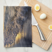 Pensacola Splashing Waves Sunrise Keukenhanddoek (Quarter Fold)
