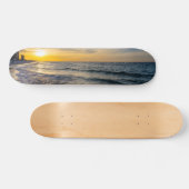 Pensacola Splashing Waves Sunrise Skateboard (Horz)