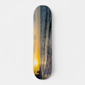 Pensacola Splashing Waves Sunrise Skateboard (Devant)