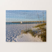 Pensacola Zandduinen Pier Ochtend Jigsaw Puzzel (Horizontaal)