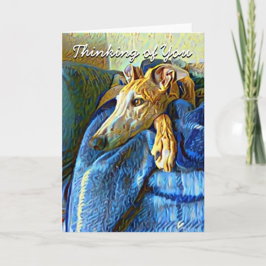 Pensant à vous, cartes vierges (Devant)