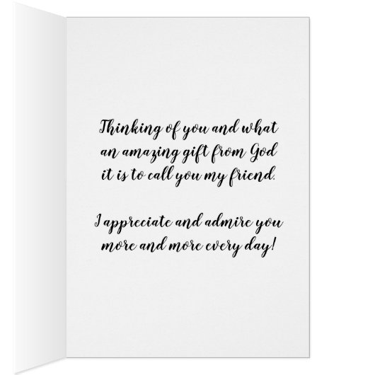 Pensant à vous, vous êtes une bénédiction si (Intérieur (Droit))