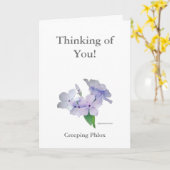 Pense à toi ! Carte (Fleur jaune)