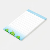 Pense-bêtes Post-it Grenouilles Mignonnes (Incliné)