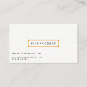 Pensed Gold Glitter Visitekaartje (Achterkant)