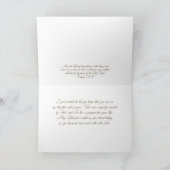 Pensée à vous carte de libellule (Intérieur)